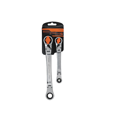 TACTIX 4-In-1 Double Flex Ratchet Wrench (2 pieces)