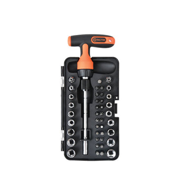 TACTIX Ratchet T-Driver Set (43 pieces)