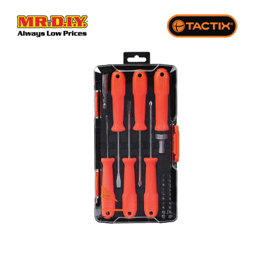 TACTIX Screwdriver Set (34 pieces)