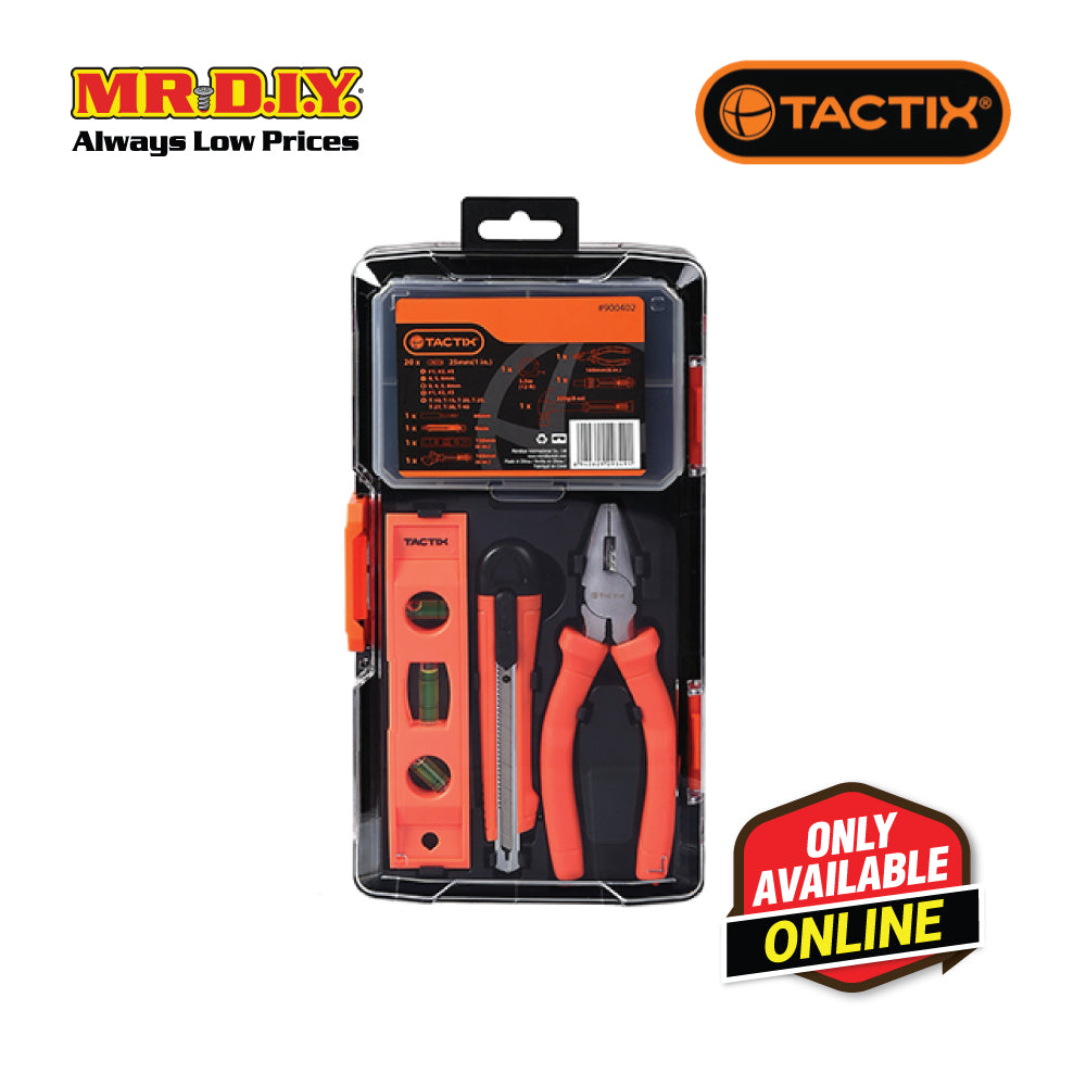 TACTIX General Tool Set (28 pieces) – MR. D.I.Y. ECOMMERCE (M) SDN BHD