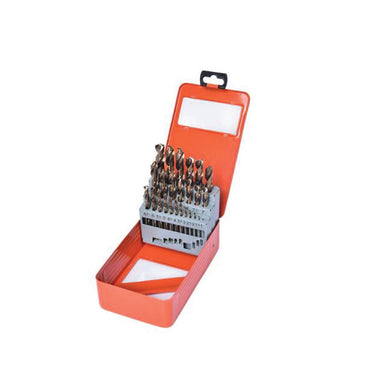 TACTIX Cobalt Drill In Metal Case (25 pieces)