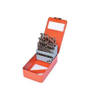 TACTIX Cobalt Drill In Metal Case (29 pieces)