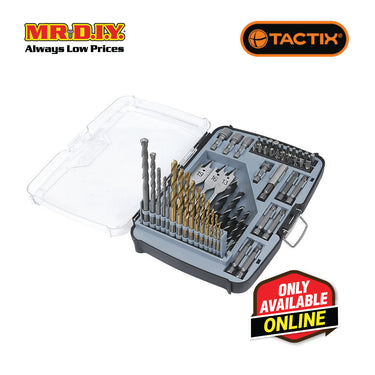 TACTIX Drill Bit Set (55 pieces) – ECOMMERCE (M) SDN BHD