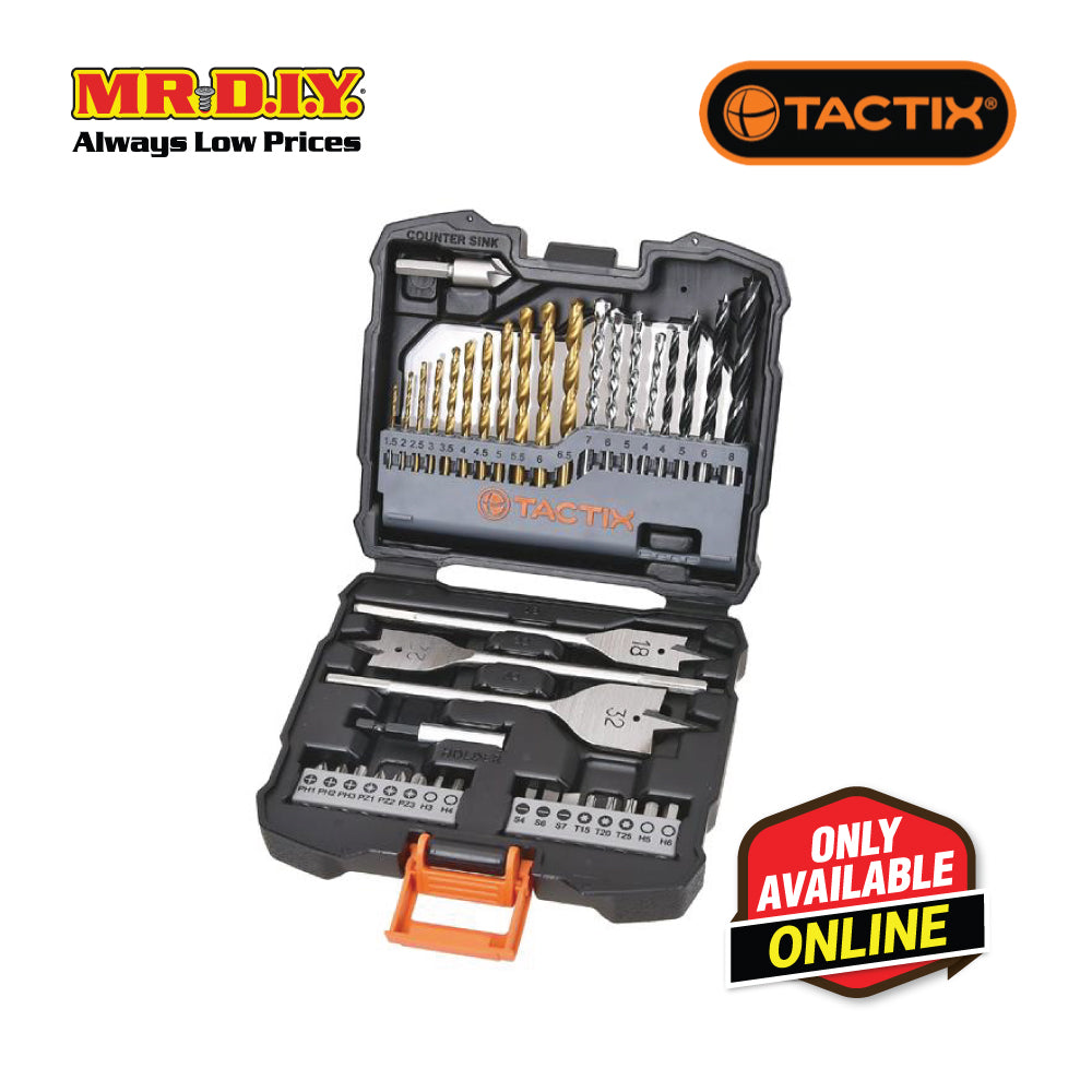 TACTIX Drill Bit Set (40 pieces) – MR. D.I.Y. ECOMMERCE (M) SDN BHD