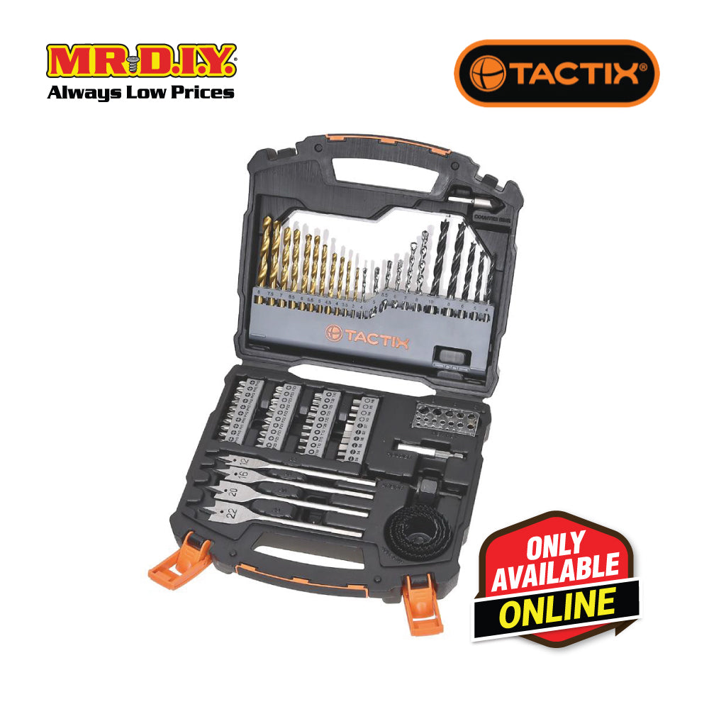 TACTIX Drill Bit Set (78 pieces) – MR. D.I.Y. ECOMMERCE (M) SDN BHD