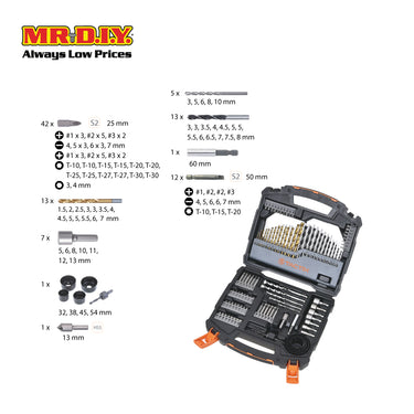 TACTIX Drill Bit Set (99 pieces)