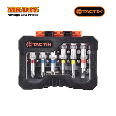 TACTIX Color Quick Change Driver Bit Set (56 pieces)