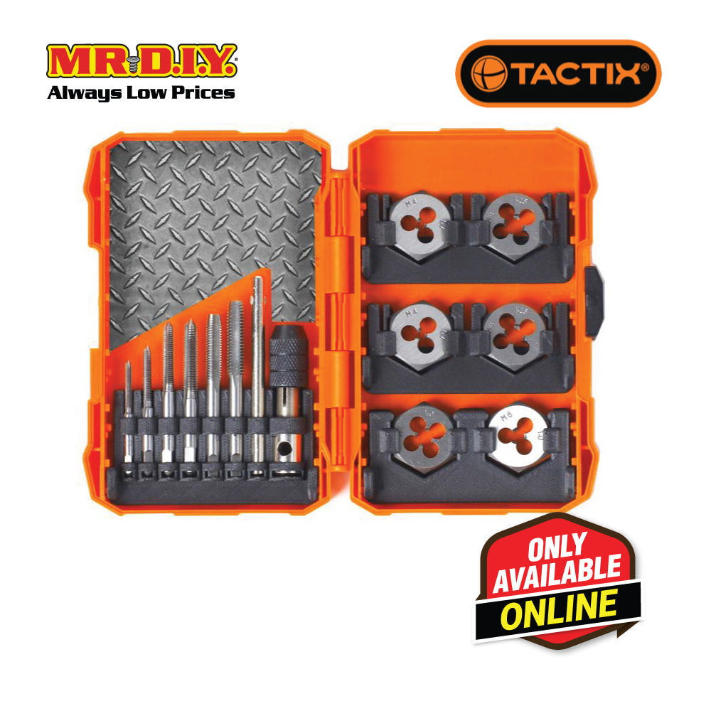 TACTIX Tap & Die Set (13 pieces) – MR. D.I.Y. ECOMMERCE (M) SDN BHD