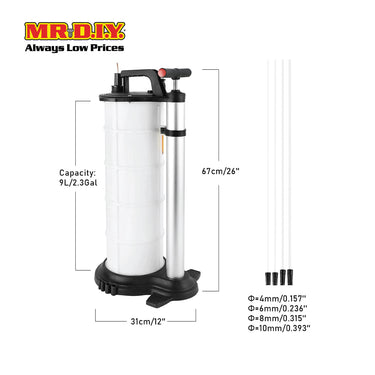 Pneumatic/Manual Oil Extractor 55155 (9L)