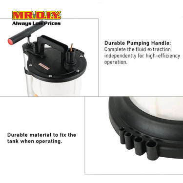 Pneumatic/Manual Oil Extractor 55155 (9L)