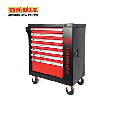 EVERFORCE 7 Drawer Roller Cabinet with 275 Tool Set