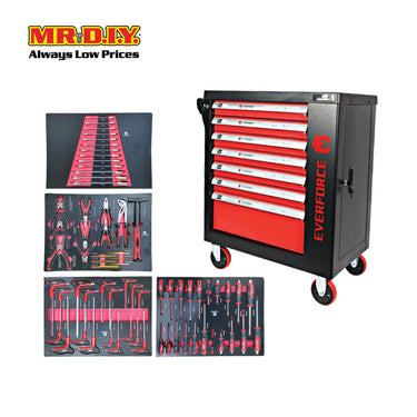EVERFORCE 7 Drawer Roller Cabinet with 275 Tool Set