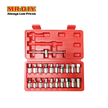 Oil Drain Plug Socket Set (21 pieces)