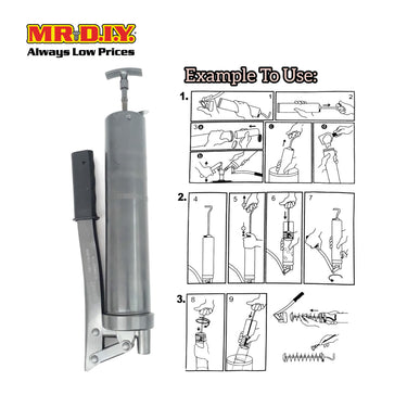Heavy Duty Hand Grease Gun (500CC)
