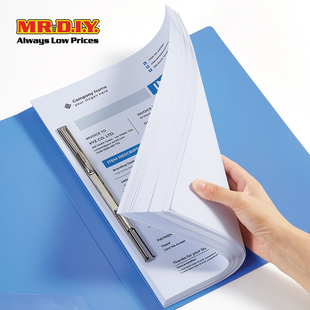 Paper File Mrdiy COMIX A4 Pressure File – MR. D.I.Y. ECOMMERCE (M) SDN BHD