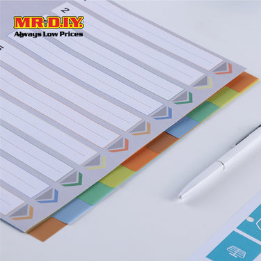 COMIX A4 Index Divider Paper (10 pieces)
