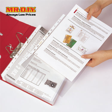 COMIX A4 Clear Sheet With 11 Holes (100 pieces)