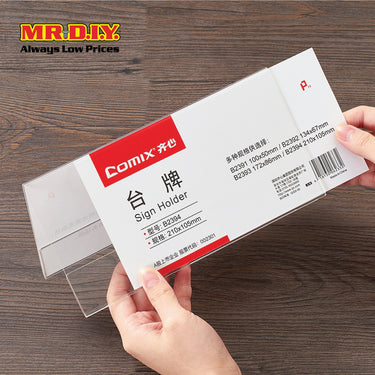 COMIX Sign Holder (21x10.5cm)