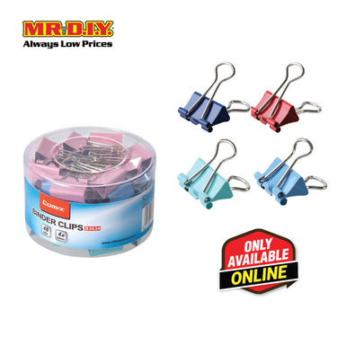 COMIX Color Binder Clip (48 pieces)(25mm)