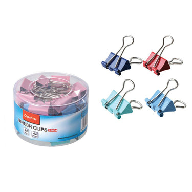 COMIX Color Binder Clip (48 pieces)(25mm)