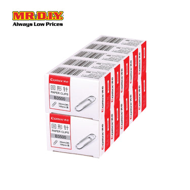 COMIX Paper Clip (100 pieces X 10 boxes) (29mm)