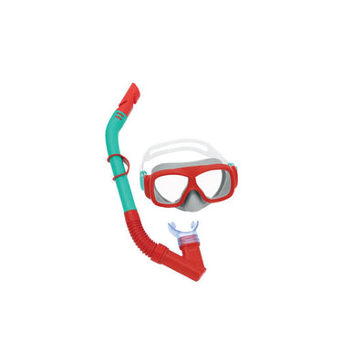 BESTWAY Explora Youth Adjustable Impact Resistant UV Protective Snorkel Mask