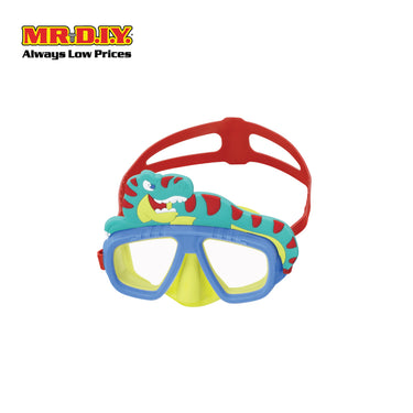 BESTWAY Aquapals UV Protective Scratch Resistant Large Frame Adjustable Child Swimming Mask