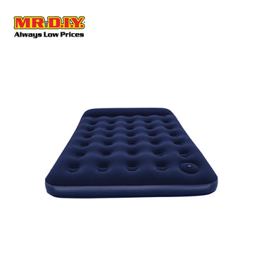 (MR.DIY) BESTWAY Camping Inflatable Air Bed Mattress with Built-in Foot Pump (1.91m x 1.37m x 28cm)