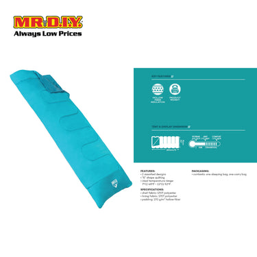 [BEST SELLER] (MR.DIY) PAVILLO Evade 15 Portable Outdoor Camping Sleeping Bag (180cm x 75cm)