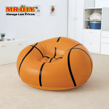 (MR.DIY) BESTWAY Beanless Inflatable Indoor Outdoor Basketball Air Chair (1.14m x 1.12m x 0.66m)