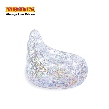 BESTWAY Glitter Dream Inflatable Outdoor Indoor Air Chair (72cm x 72cm x 64cm)