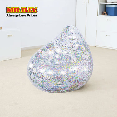 BESTWAY Glitter Dream Inflatable Outdoor Indoor Air Chair (72cm x 72cm x 64cm)
