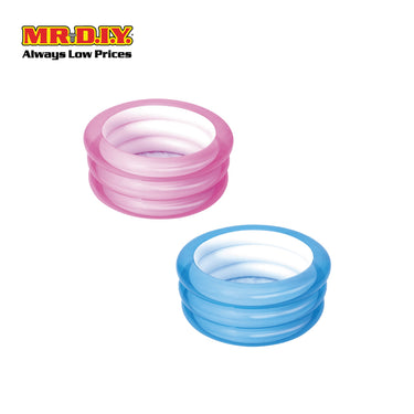 BESTWAY Round Inflatable 3-Ring Kiddie Swimming Pool (70cm x 30cm)