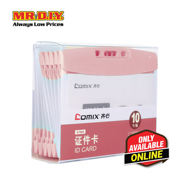 COMIX ID Card Holder (10 pieces) (102 x 80 x 4.5mm)