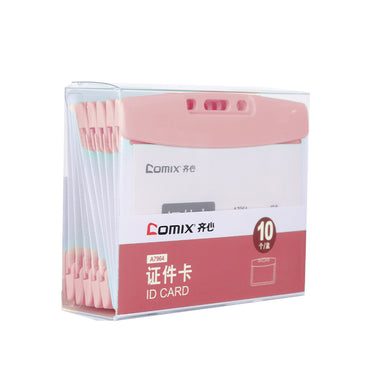 COMIX ID Card Holder (10 pieces) (102 x 80 x 4.5mm)