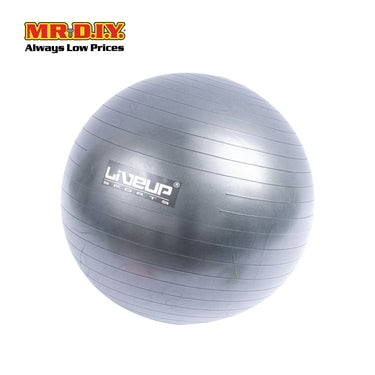 LIVEUP Sports Yoga Exercise Gym Anti-Burst Ball - Grey [LS3222] (75cm)