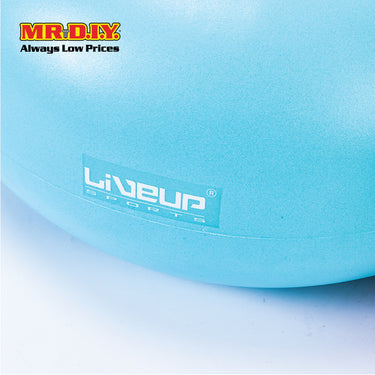LIVEUP Sports Gym Inflatable PVC Donut Ball - Blue (45cm) LS3567