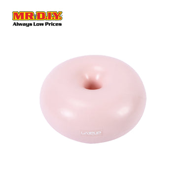 LIVEUP Sports Gym Inflatable PVC Donut Ball - Pink (45cm) LS3567