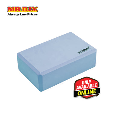 LIVEUP Sports Gym Yoga Block - Blue (33cm) LS3233A