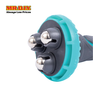 LIVEUP Sports Massage Bar with 3 Rollers (16.2cm) LS5043