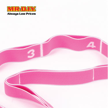 LIVEUP Sports Yoga Gym Resistance Band (Light) - Pink LS3660