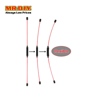 LIVEUP Sports Gym Flex Bar (1.6M) - Red LS3283