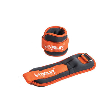 LIVEUP Sports Adjustable Wrist and Ankle Weights Twin-Pack (0.5KG) LS3049