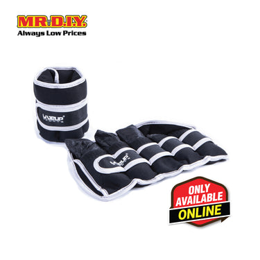LIVEUP Sports Adjustable Ankle Weights (2 PCS) (2.5KG) LS3031