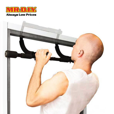 LIVEUP Sports Pull Up Chin-Up Bar With Straps Set (94cm) LS3152A