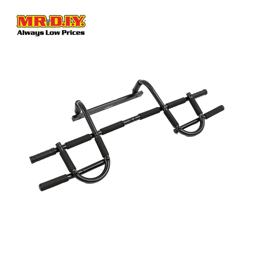 LIVEUP Sports Pull Up Chin-Up Bar With Straps Set