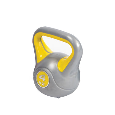 LIVEUP Sports Cement Kettlebell (4KG) - Yellow LS2047