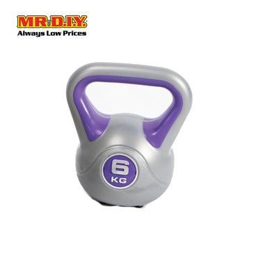 LIVEUP Sports Cement Kettlebell (6KG) - Purple LS2047