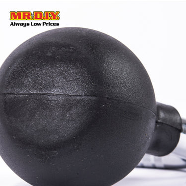 LIVEUP Sports Black Rubber Kettlebell (10KG) LS2044
