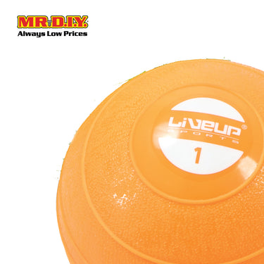 LIVEUP Sports PVC Soft Weight Ball (1KG) - Orange LS3003
